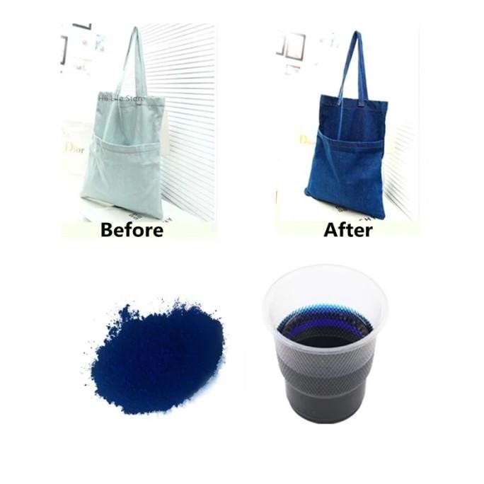 

10G/20G Dark Blue Color Fabric Dye Pigment Dyestuff Dye For Clothing Terbatas