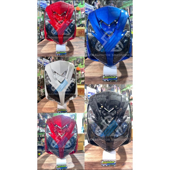 Tameng Body Mio Soul Mata 2 Thailand by NCA& Reflektor Biru by HMA