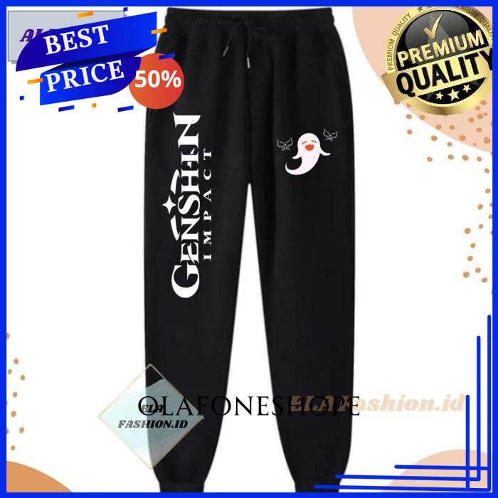 JOGER JOGGER ANIME GENSHIN IMPACT / KAEDEHARA KAZUHA / HU TAO / XIAO / ZHONGLI / GANYU / CUSTOM SATU