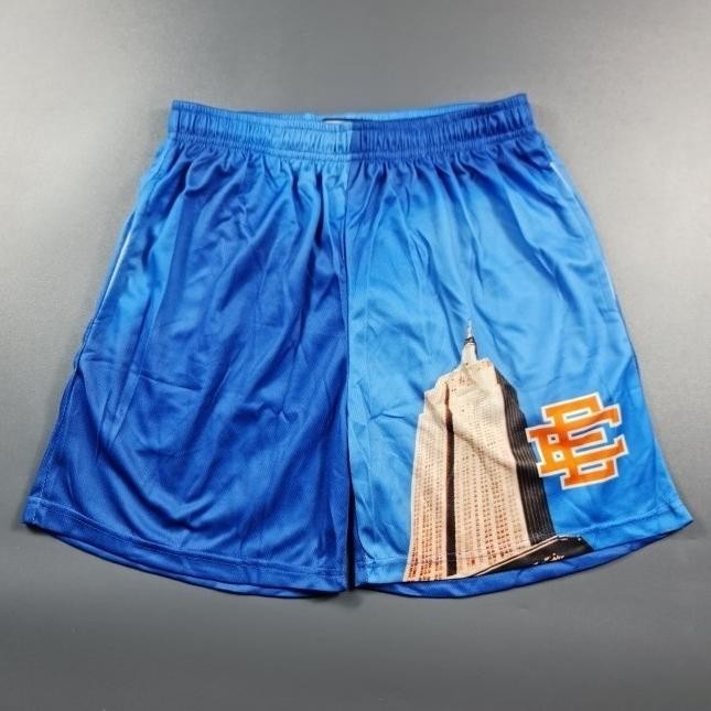 

BLUE- CELANA BASKET ERIC EMANUEL BLUE SKY TOWER BUILDING SHORTS STREETWEAR