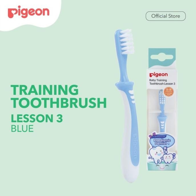 

BLUE- PIGEON TRAINING TOOTHBRUSH LESSON 3 BLUE