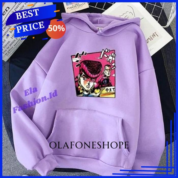 HOODIE HOT ANIME MANGA JOJO BIZARRE ADVENTURE / OUTWEAR JAKET JOJO S BIZARRE ADVENTURE HODDIE PRIA B