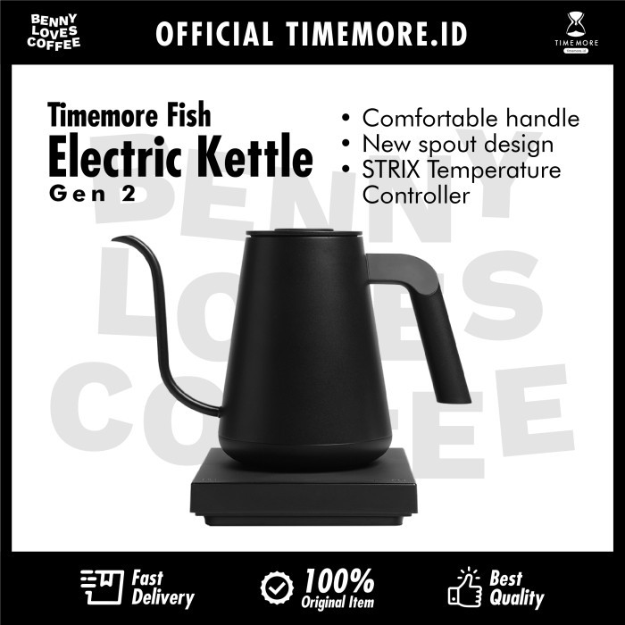 HARGA DISC - Timemore Fish Smart Electric kettle 900ml Gen2