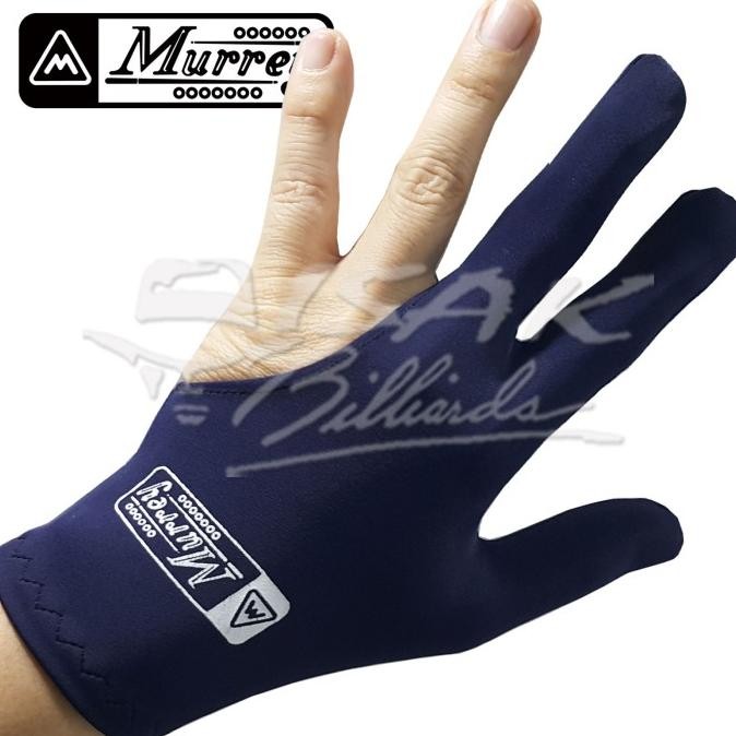 

BLUE- MURREY 3-FINGER GLOVES, NAVY BLUE - SARUNG TANGAN POOL BILLIARD BILIAR