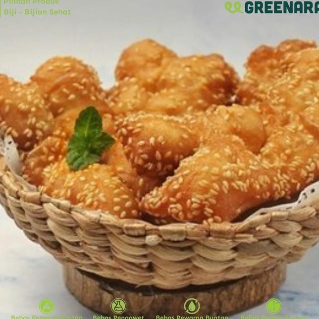 

Wijen Putih Panggang 1 Kg / Roasted White Sesame Seed