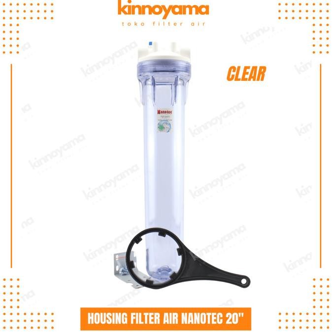 

BLUE- HOUSING FILTER AIR 20" BLUE DRAT 3/4" - NANOTEC