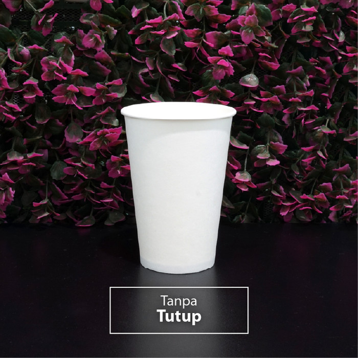 PAK ISI 50 PCS - PAPER CUP 12 OZ COLD - PAPER CUP 12OZ - GELAS KERTAS