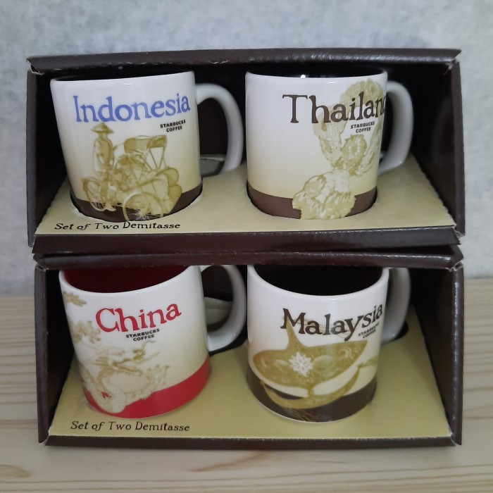 STARBUCKS DEMITASSE ESPRESSO CUP/MUG/GELAS - 3OZ