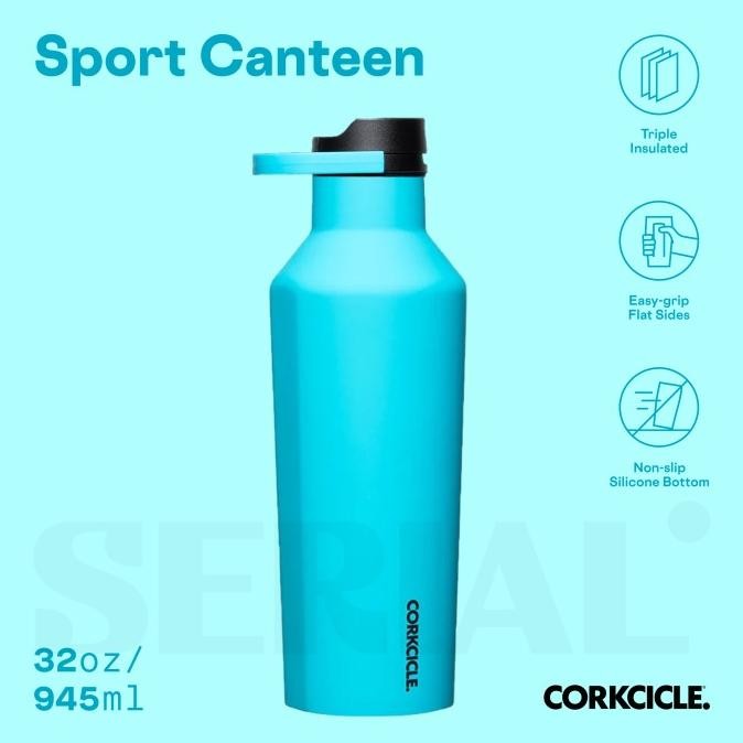 

BLUE- CORKCICLE SPORT CANTEEN 32OZ - CAPRI BLUE