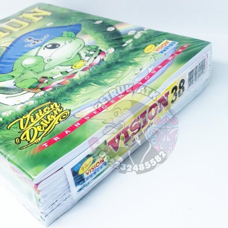 

Terlaris [Pak] Buku Tulis Vision Isi 38 Lembar (10 Pcs)