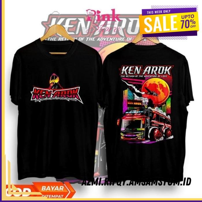 (DONE) KAOS TSHIRT BAJU OBRAL MURAH COMBED 30S DISTRO BUSMANIA KEN DEWASA BUS AROK EKA ANAK PAKET HE