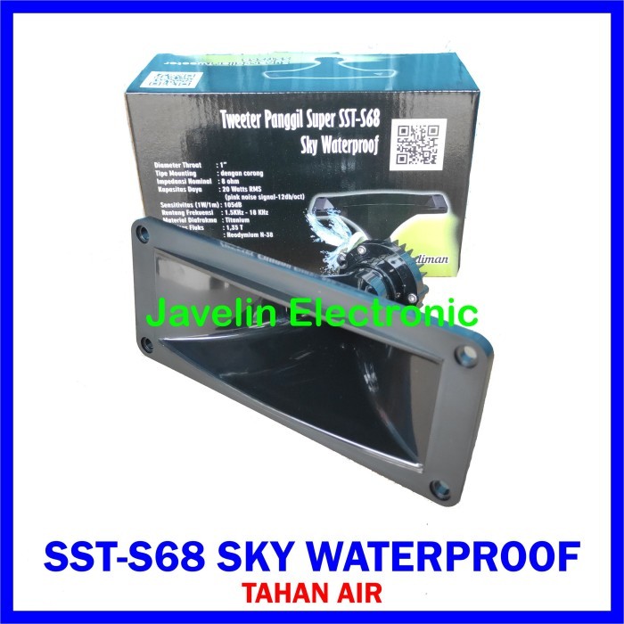 Promo Tweeter Sst S68 Sky Waterproof Super Caller Magnet Sst 68 Sky