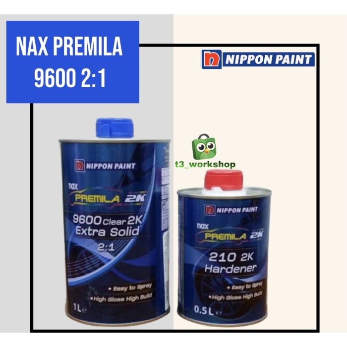 CLEAR COAT NIPPON NAX PREMILA 9600 2:1
