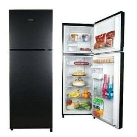 AQUA KULKAS 2 PINTU AQR-D261 DS DARK SILVER GARANSI RESMI