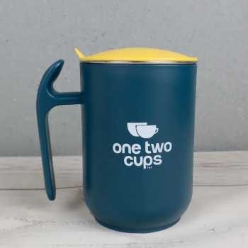 GELAS CANGKIR STAINLESS STEEL TUTUP MUG STAINLESS BESAR TAHAN PANAS