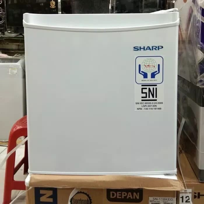 KULKAS PORTABLE SHARP SJ-50MB-XW KULKAS MINI BAR SJ50MB SJ 50MB