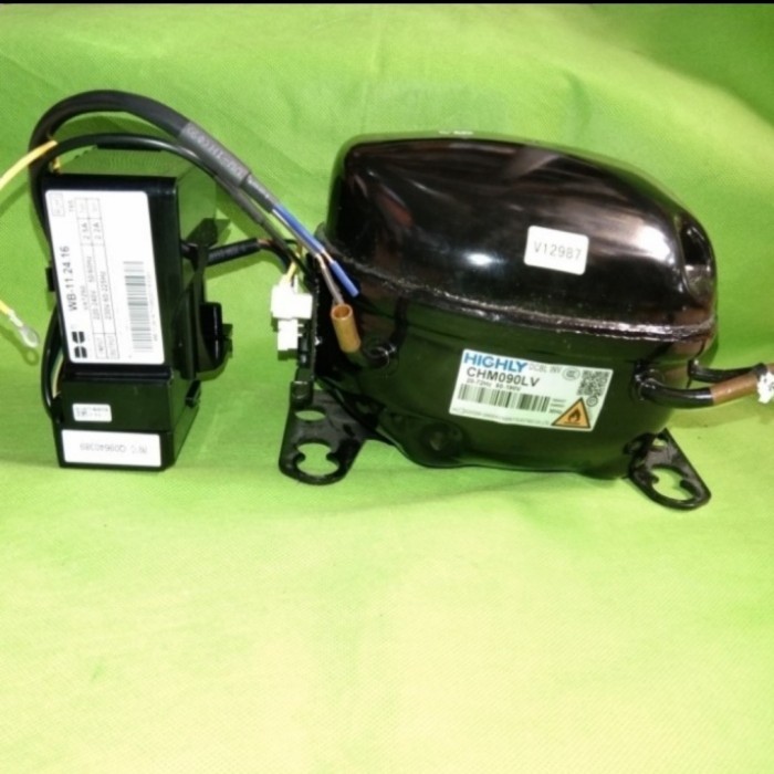 COMPRESSOR KULKAS 2 PINTU AQUA INVERTER CHM090LV MODUL WB-11.24. 1 SET