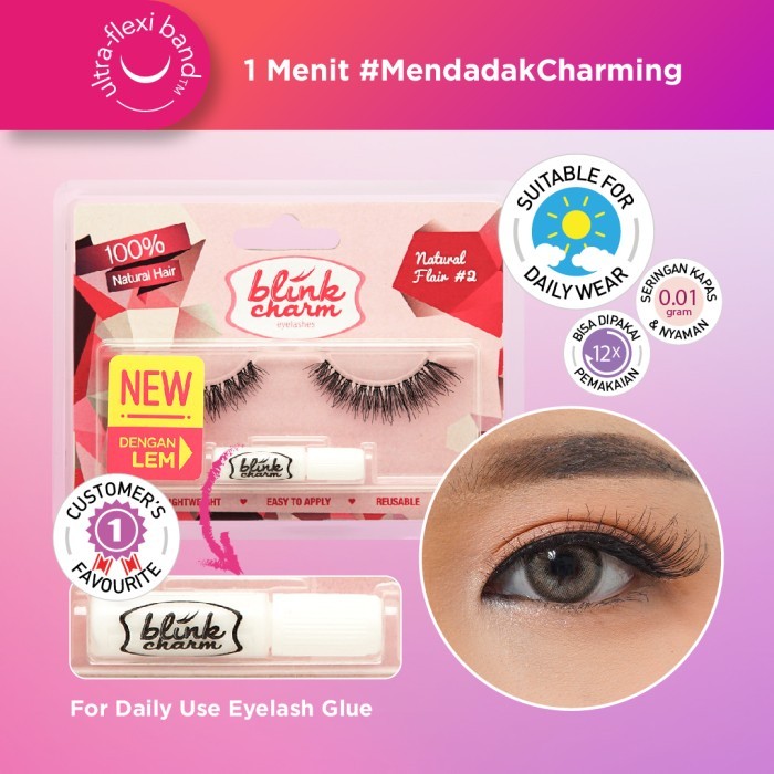 Bulu Mata Blink Charm Eyelashes Natural Flair #2