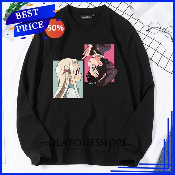 SWEATER HOODIE JIBAKU SHOUNEN HANAKO KUN BY OLAFONESHOPE BEST PRODUK 