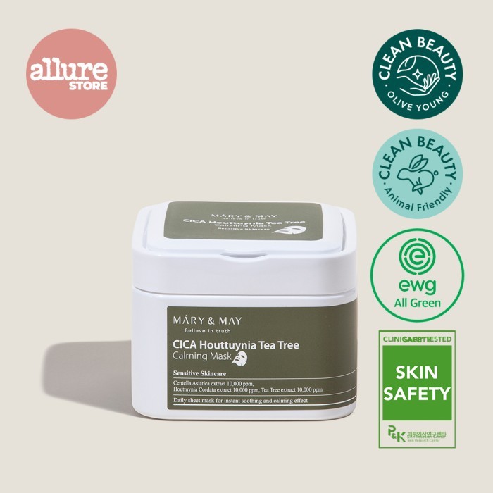 Mary&May CICA Houttuynia Tea Tree Calming Mask