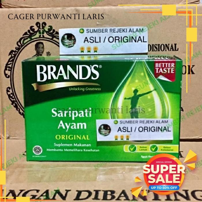 

BRAND SARIPATI AYAM ORIGINAL ISI 6 X 42GRAM BEST PRODUK!!