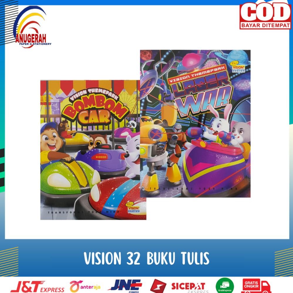 

Terbaru Buku Tulis Vision 32 (Pak)