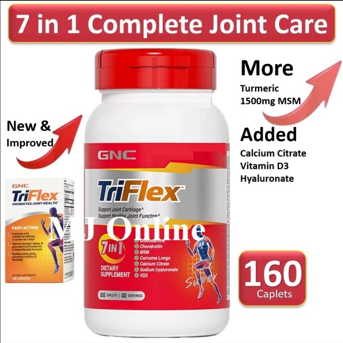 GNC Triflex 7 in 1 from Triflex Fast-Acting 160 Caplets