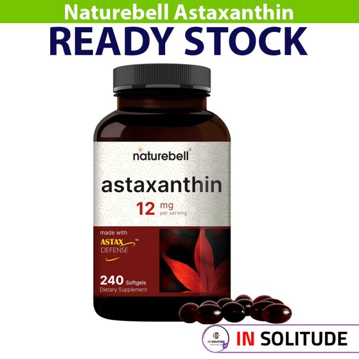 Naturebell Astaxanthin 12mg 240 Softgels