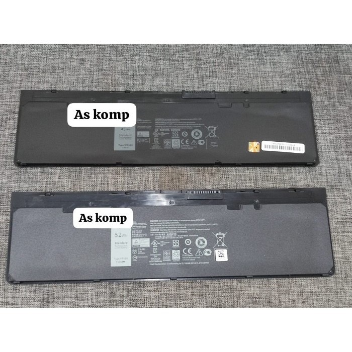Baterai E7240 E7250 Ultrabook WD52H VFV59