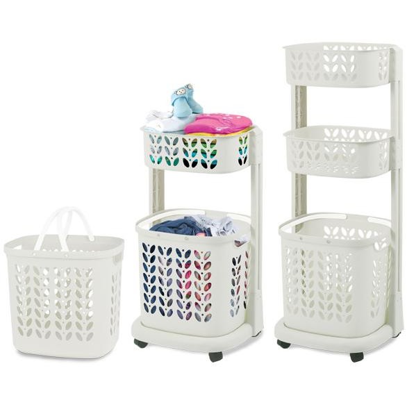 TERMURAH - Rovega Laundry Basket RLB - 308 laundry Basket + 2 Rak