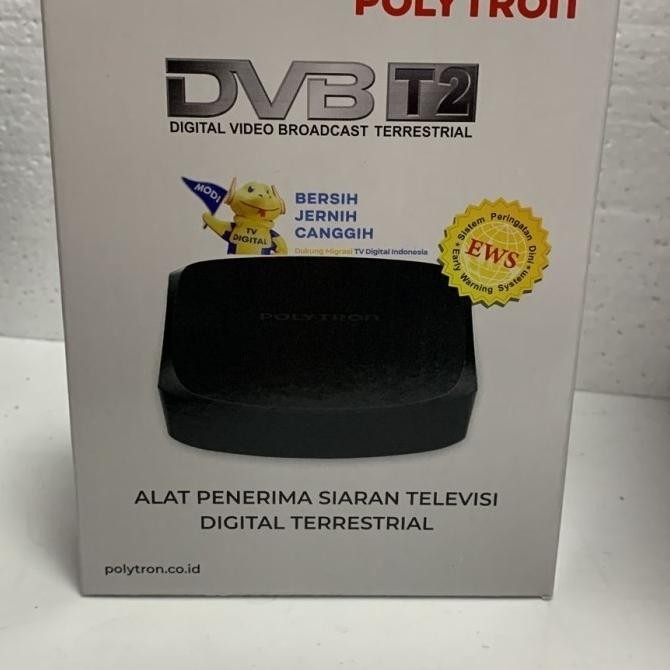 TERMURAH - SET TOP BOX POLYTRON DVB PDV 700T2 antena Tv digital LED LCD Tabung