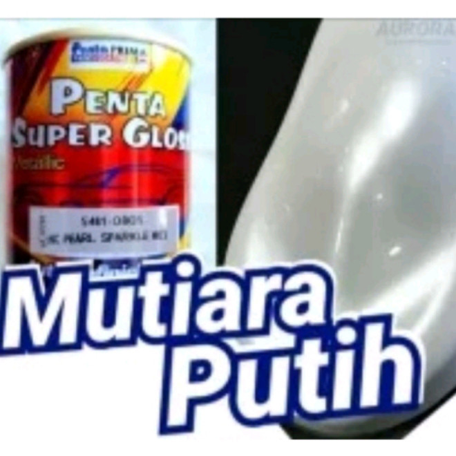 CAT MUTIARA PUTIH PENTA SUPER GLOSS PEARL WHITE 1KG ORIGINAL