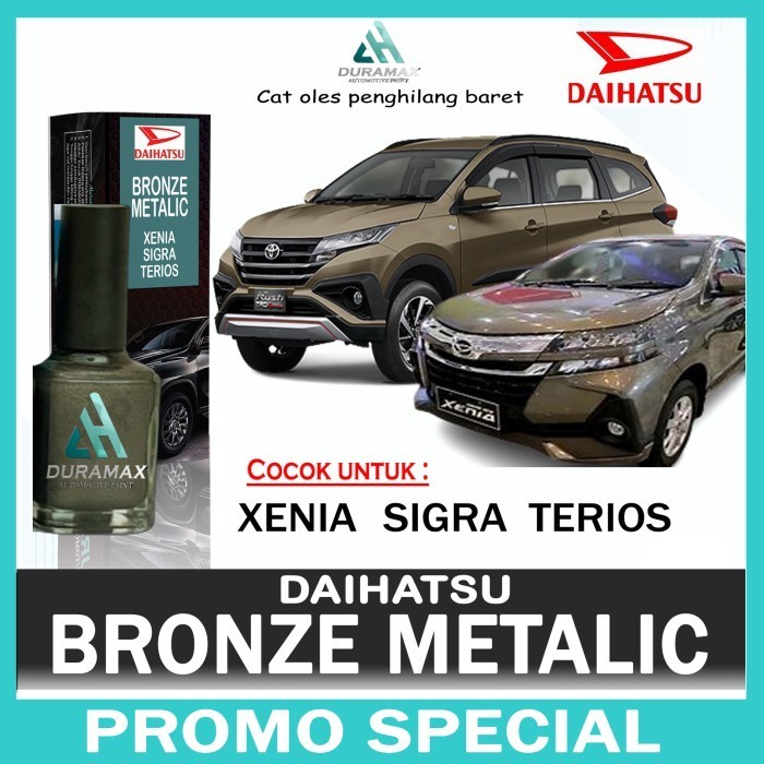 DAIHATSU BRONZE METALLIC CAT OLES PENGHILANG BARET MOBIL XENIA SIGRA