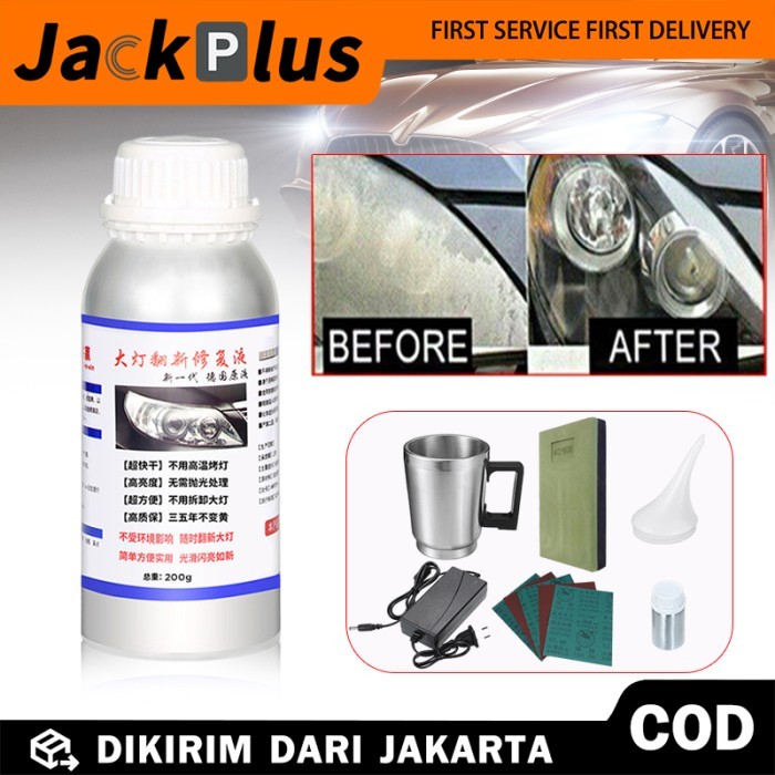 MUG TEKO PEMANAS NANO BURN COATING HEADLAMP 100/200ML HEADLAMP COATING