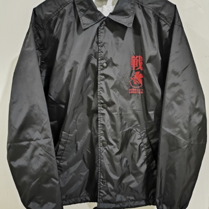 JACKET WINDBREAKER COACH ANIME EVANGELION NERV OFFICIAL COSPA