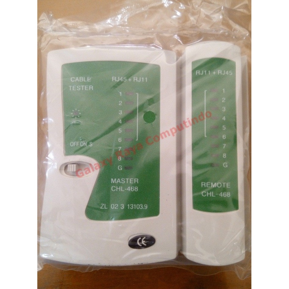 RJ45 & RJ11 NETWORK CABLE TESTER