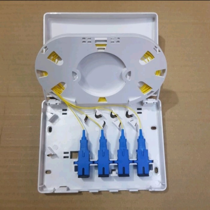 ROSET 4 CORE LENGKAP PIGTAIL SC UPC__ROSET LENGKAP PIGTAIL 4 PCS FIBER