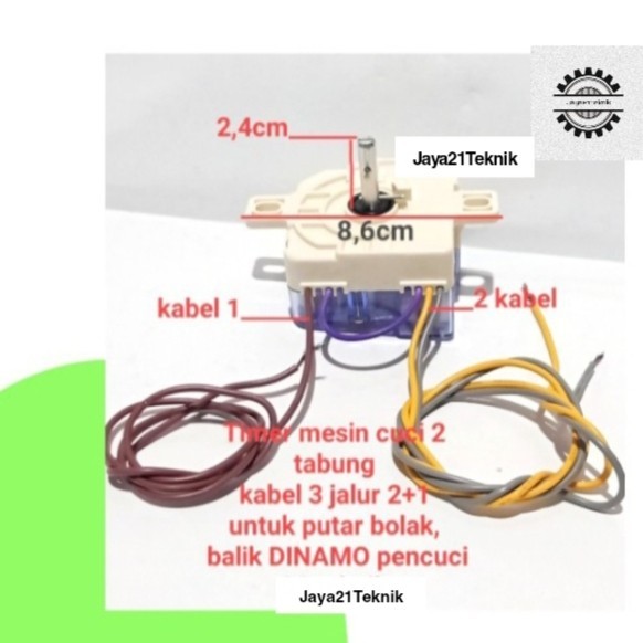 TIMER MESIN CUCI SANKEN 2 TABUNG