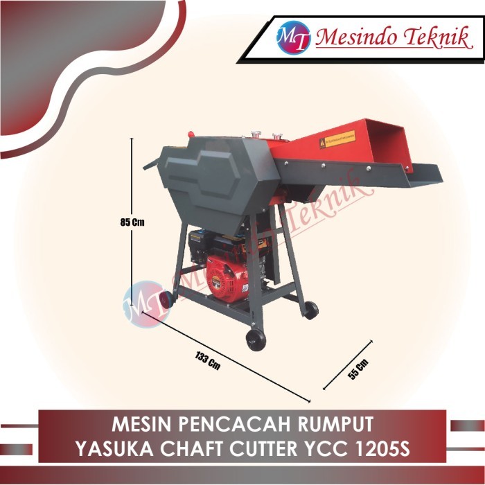 MESIN PENCACAH RUMPUT YASUKA CHAFT CUTTER YCC 1205S
