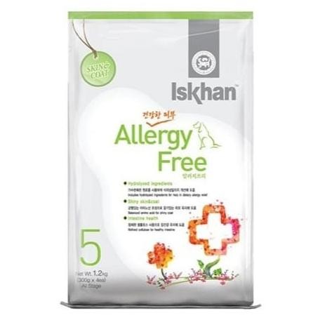 NEW Iskhan No. 5 Allergy Free 6 KG Dog Food Makanan Anjing Alergi Premium
