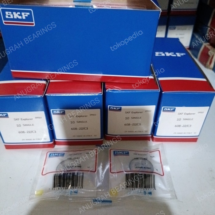 BALL BEARINGS 608 2Z/C3 SKF