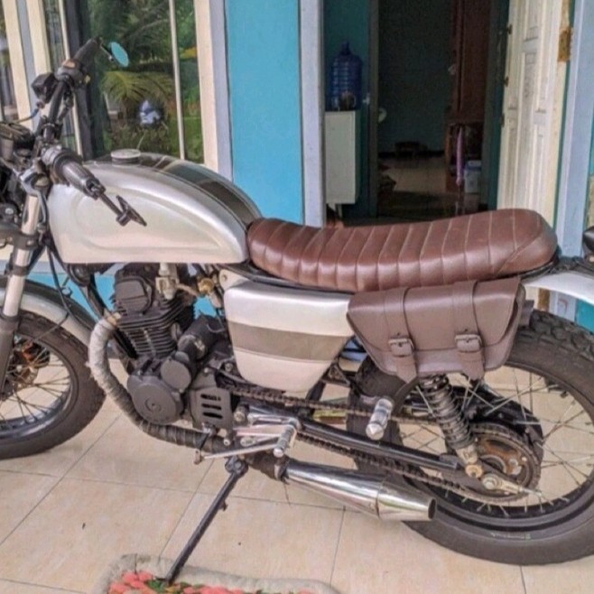 TAS SAMPING MOTOR KLASIK CUSTOM JAPSTYLE