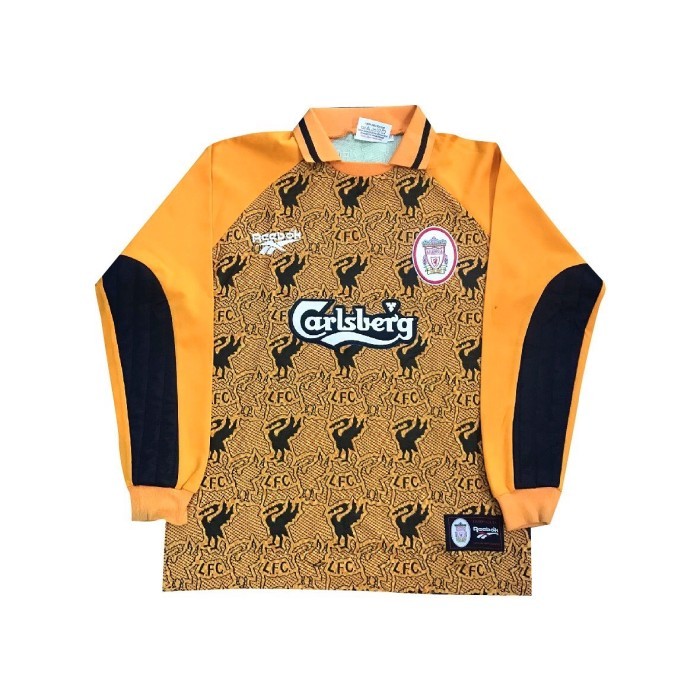 LIVERPOOL 1996 - 1997 GOALKEEPER AWAY LONG SLEEVE