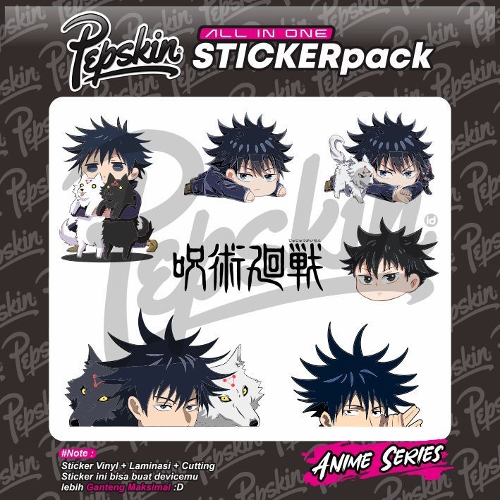 

*Premium Quality* Pack Jjk Megumi Garskin Custom Stiker Maxdecal Bkn Case COD