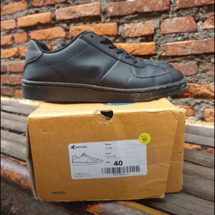 SEPATU BRODO KULIT ORIGINAL