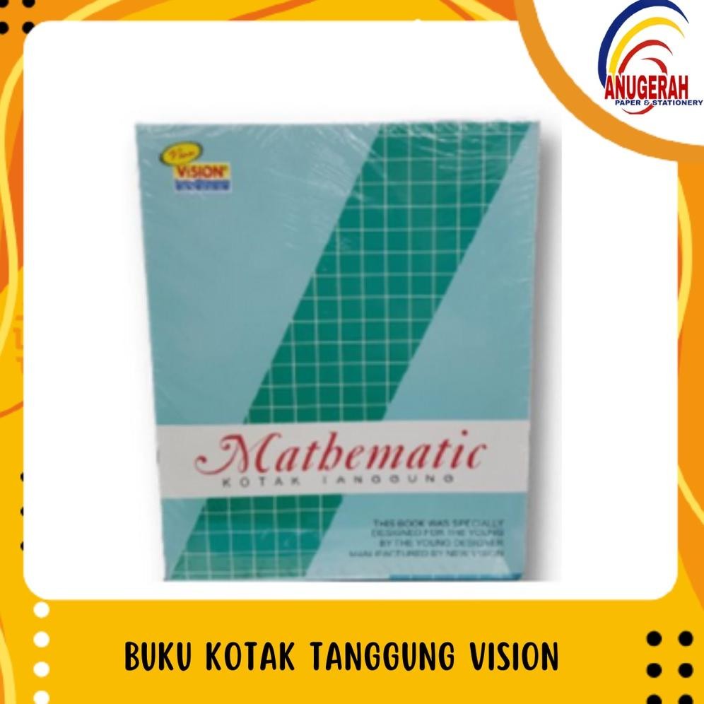 

Terlaris Buku Kotak Tanggung Vision (Pak)