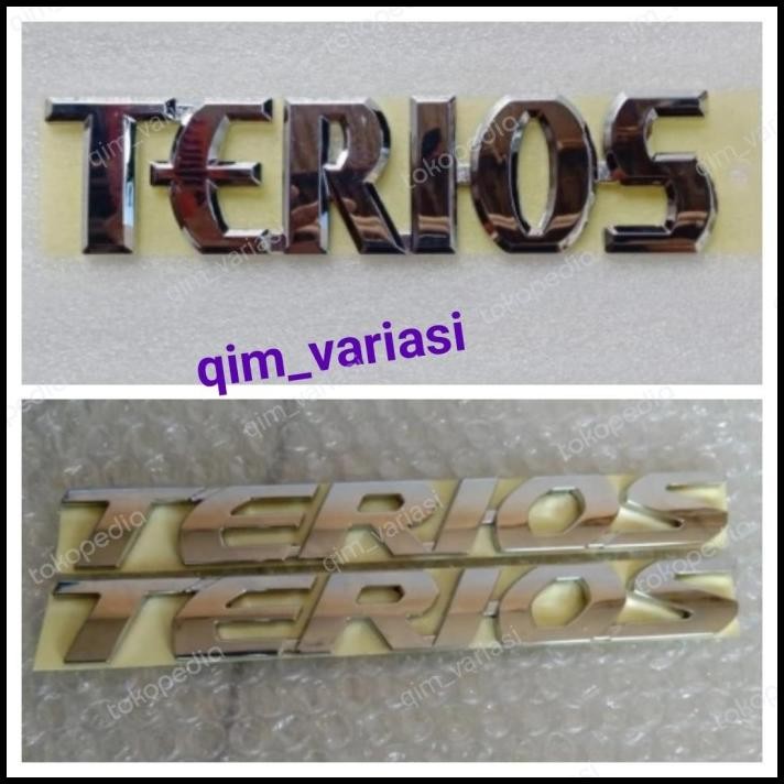 DISKON EMBLEM LOGO DAIHATSU TERIOS  