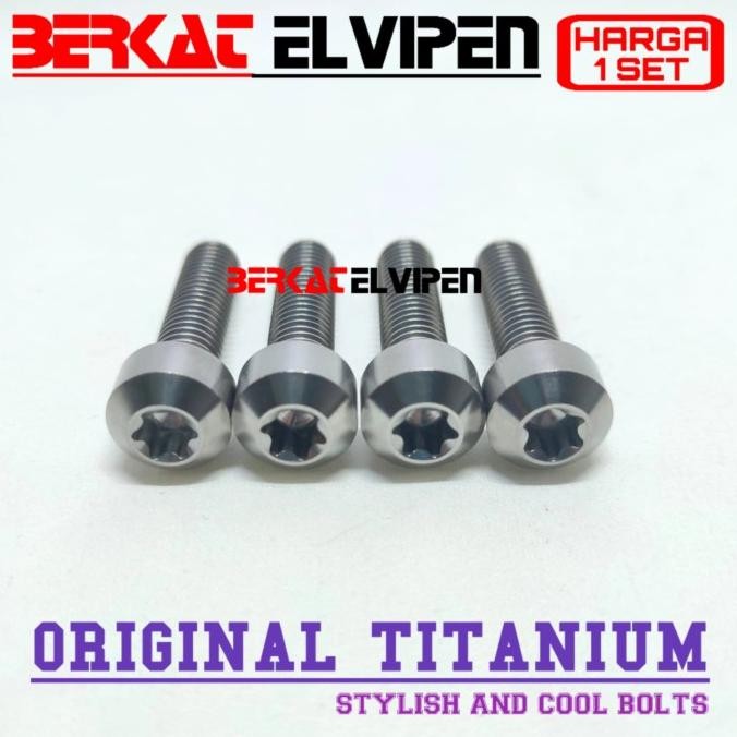 baut titanium penjepit raiser stang beat street pcx lokal 150 160 adv 