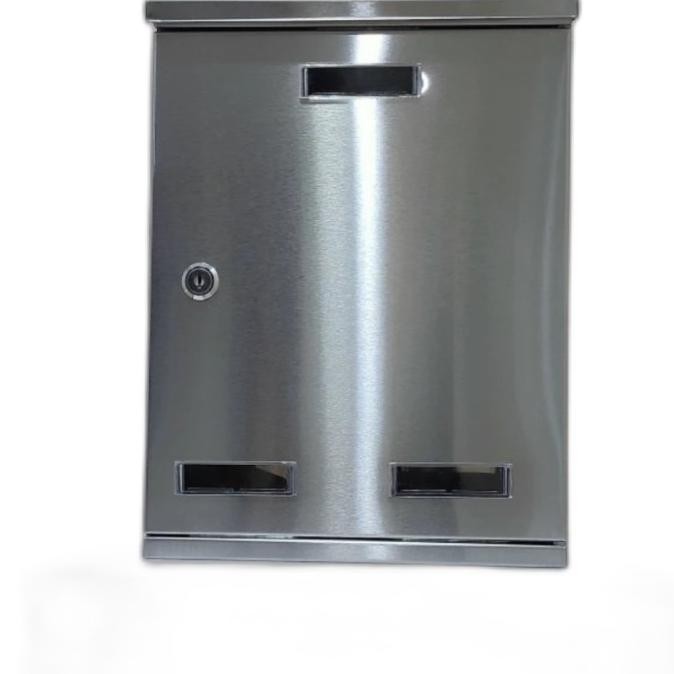 

Terlaris Kotak Surat / Mail Box Stainless Steel 430 MBS 33 COD