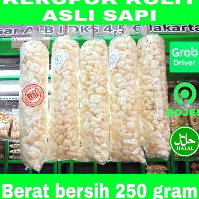 

Kerupuk Kulit Sapi Home Made Rambak Jangek Krecek 250 Gr 1 Pcs